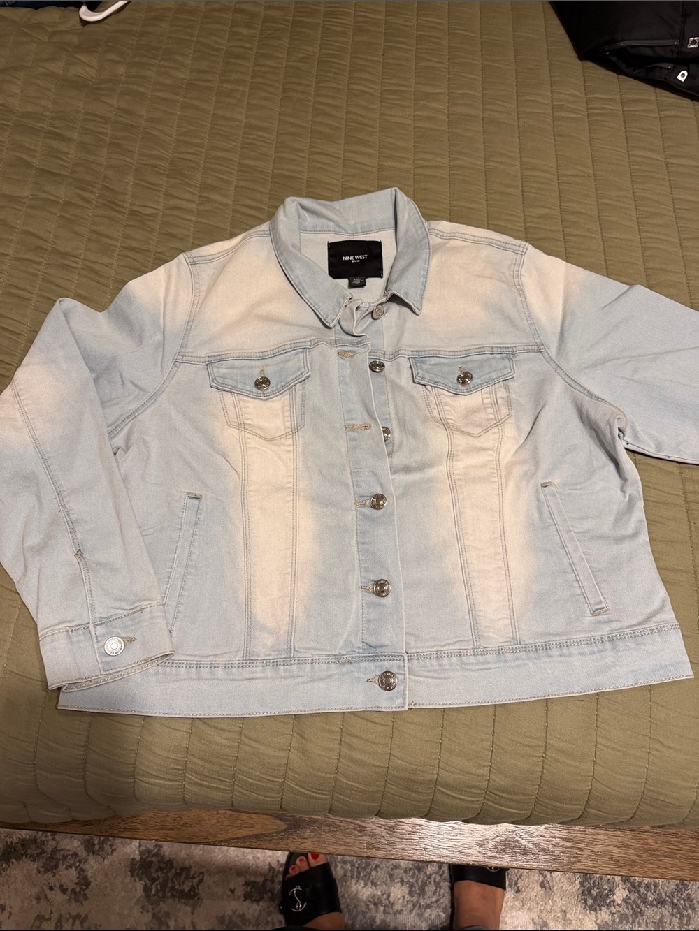 Nine West Jean jacket size xxl